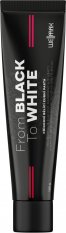 WellMax From Black to White, Černá bělící zubní pasta, 105 g