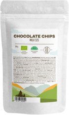 BrainMax Pure Milk Chocolate Chips, čokoládové pecičky z mléčné čokolády, BIO, 250 g
