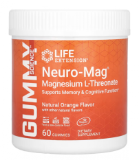 Life Extension Neuro-Mag® Magnesium L-Threonate (magnesium L-treonát), 60 gumových bonbónů