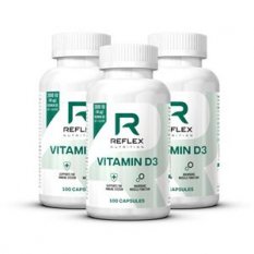 Vitamin D3 100 kapslí 2 + 1 ZDARMA