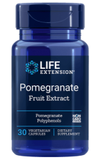 Life Extension Pomegranate, extrakt z granátového jablka, 30 rostlinných kapslí -expirace