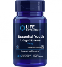 Life Extension Essential Youth, L-Ergothioneine, 30 rostlinných kapslí