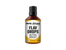Body Attack Flav Drops Butter Biscuit - 50 ml