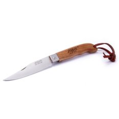 MAM Sportive 2047 Zavírací nůž s koženým poutkem - bubinga, 8,3 cm