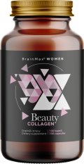 BrainMax Women Beauty Fish Collagen, mořský rybí kolagen Naticol®, 2400 mg, 100 rostlinných kapslí