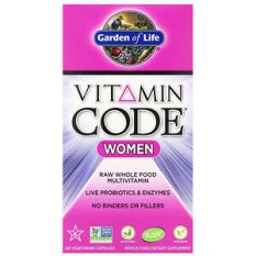Vitamin Code Women (multivitamin pro ženy) - 120 rostlinných kapslí