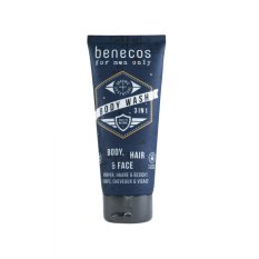 Benecos - Sprchový gel pro muže 3v1, 200 ml BIO