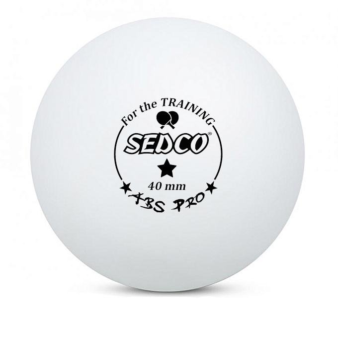 SEDCO Míčky na stolní tenis  SEDCO for TRAINING 1* CELL FREE 6ks