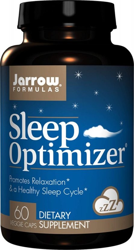 Jarrow Formulas Sleep Optimizer, podpora spánku, 60 vegetariánských kapslí