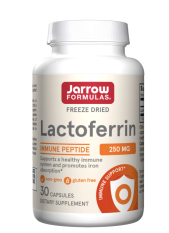Jarrow Lactoferrin (laktoferin), 250 mg, 30 softgelových kapslí