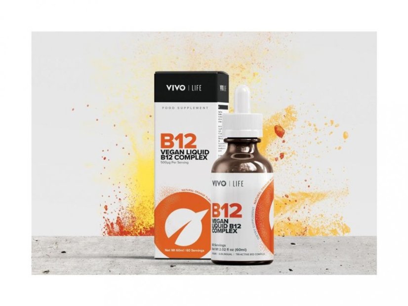 Vivo Life Vitamin B12 Komplex - veganské kapky