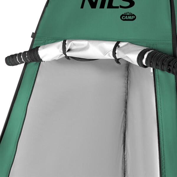 Skládací převlékací/sprchovací kabina NILS Camp NC1706 zelená