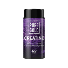 PureGold Creatine Monohydrate - 120 kapslí