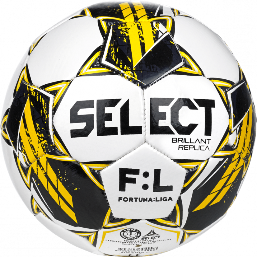 SELECT Fotbalový míč SELECT FB Brillant Replica CZ Fortuna Liga 2022/23