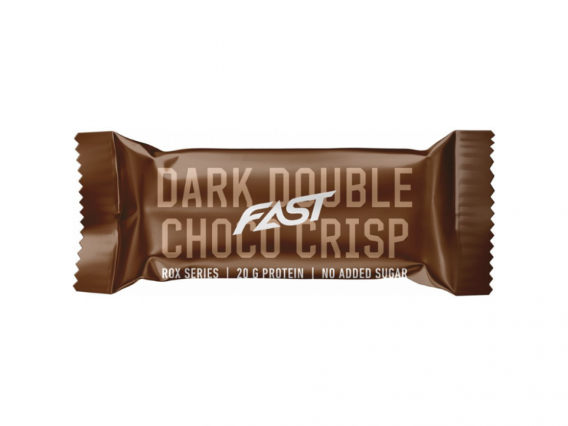 Fast Rox Proteinová Tyčinka Dark Chocolate Crisp - 55g