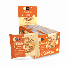QNT Protein Cookie příchuť Salted Caramel - Box 12 kus
