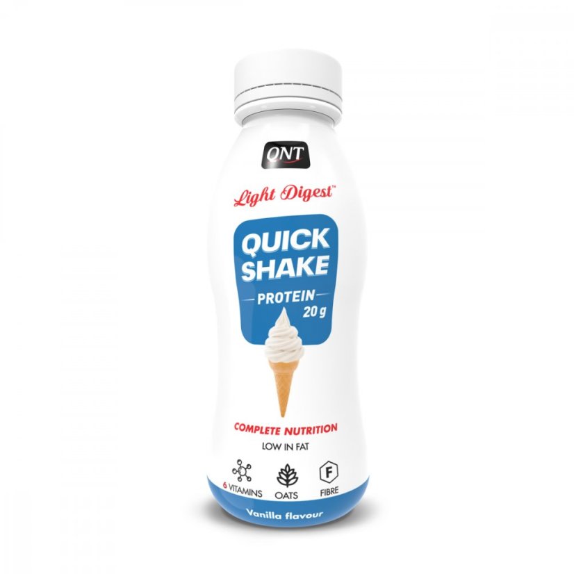QNT Quick Shake Příchuť Vanilla Ice Cream - 310 ml