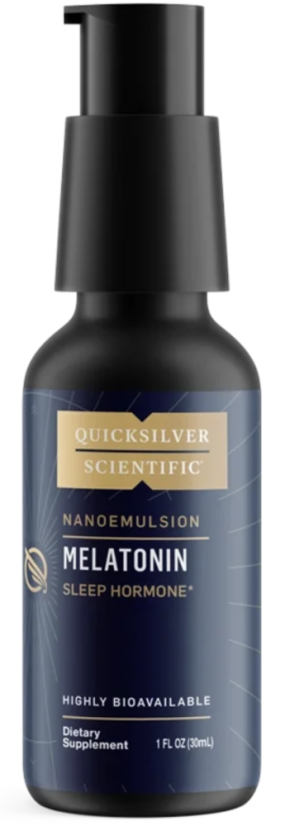 Quicksilver Scientific Liposomal Melatonin EU, lipozomální melatonin, nanoemulze, 30 ml