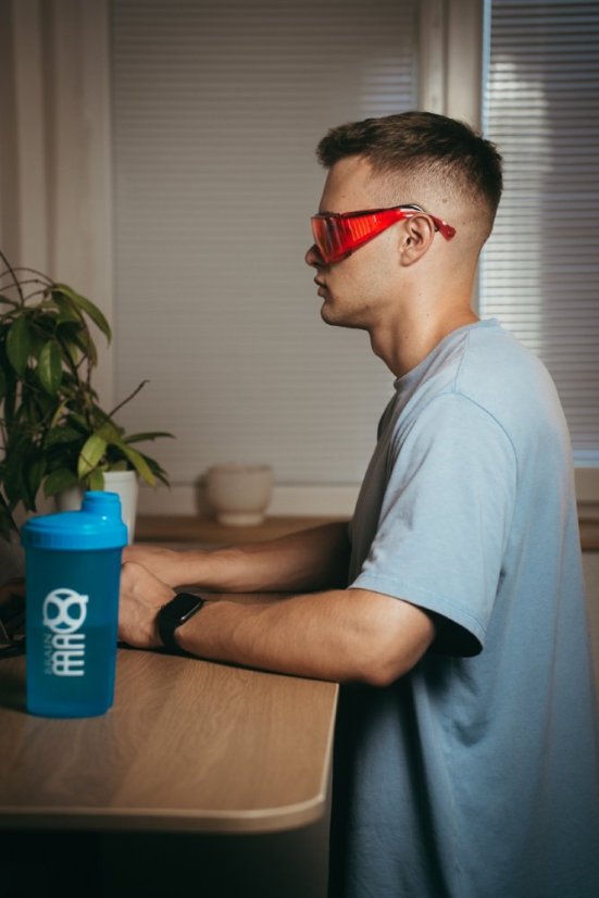 BrainMax brýle blokující 100% modrého a zeleného světla, TRON