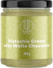 BrainMax Pure Pistachio cream with white chocolate, Pistáciový krém s bílou čokoládou, BIO, 280 g