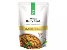 AUGA Bio Yellow Curry Bowl se žlutým kari kořením, houbami a cizrnou, 283g