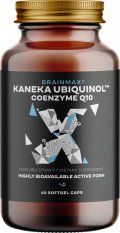 BrainMax Koenzym Q10, Ubiquinol, Kaneka™, 100 mg, 60 softgel kapslí