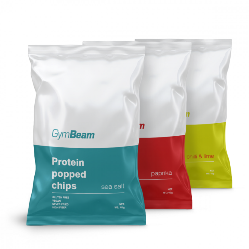 GymBeam Proteinové čipsy