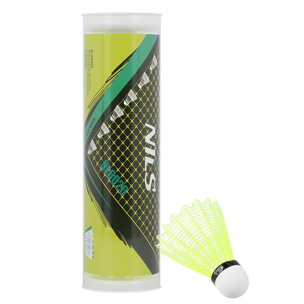 Barevné badmintonové míčky NILS NL6026 6 ks
