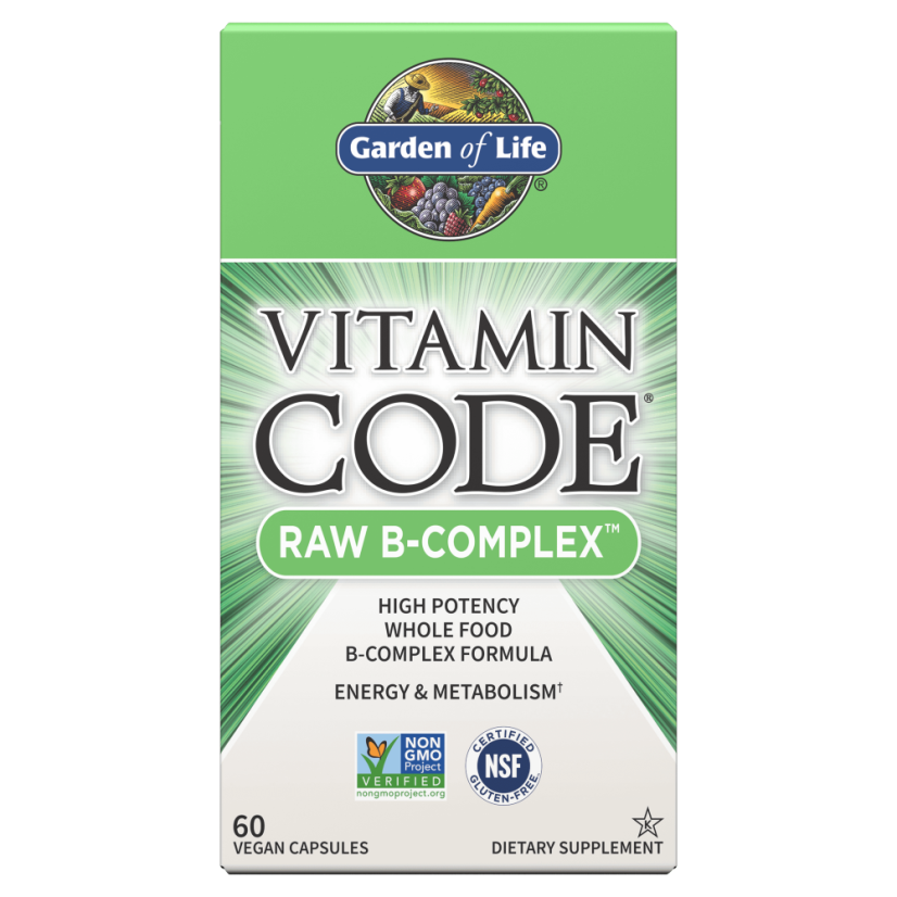 Garden of Life Vitamin Code RAW B-Complex, 60 kapslí