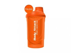 Body Attack Shaker Oranžový - 600 ml