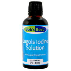 Lugol's Iodine Solution 3%, jód, 50 ml