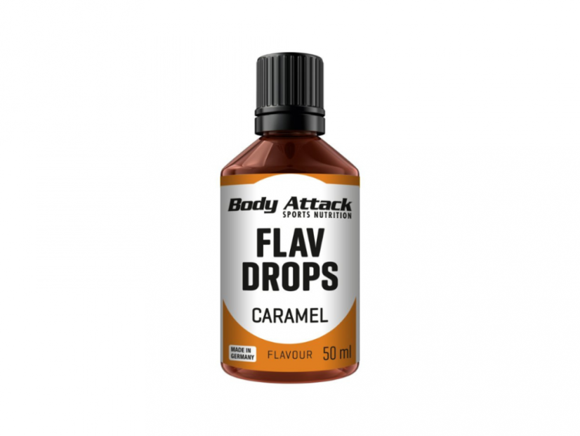 Body Attack Flav Drops Caramel - 50 ml