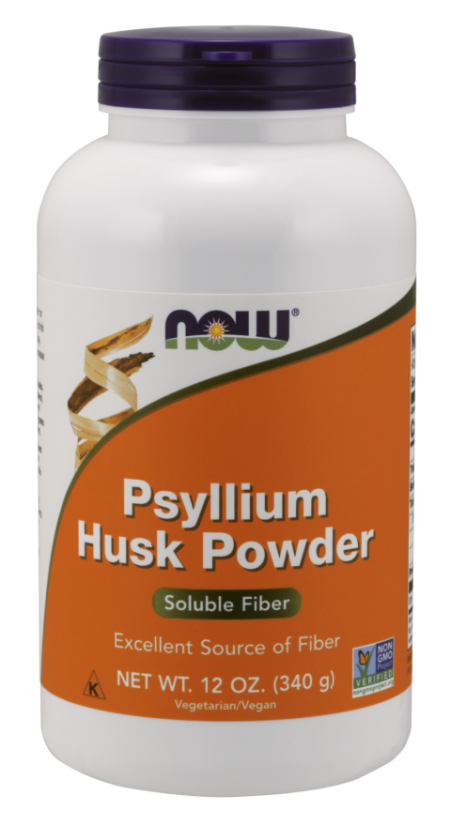 NOW Psyllium Husk (vláknina) Powder, 340 g