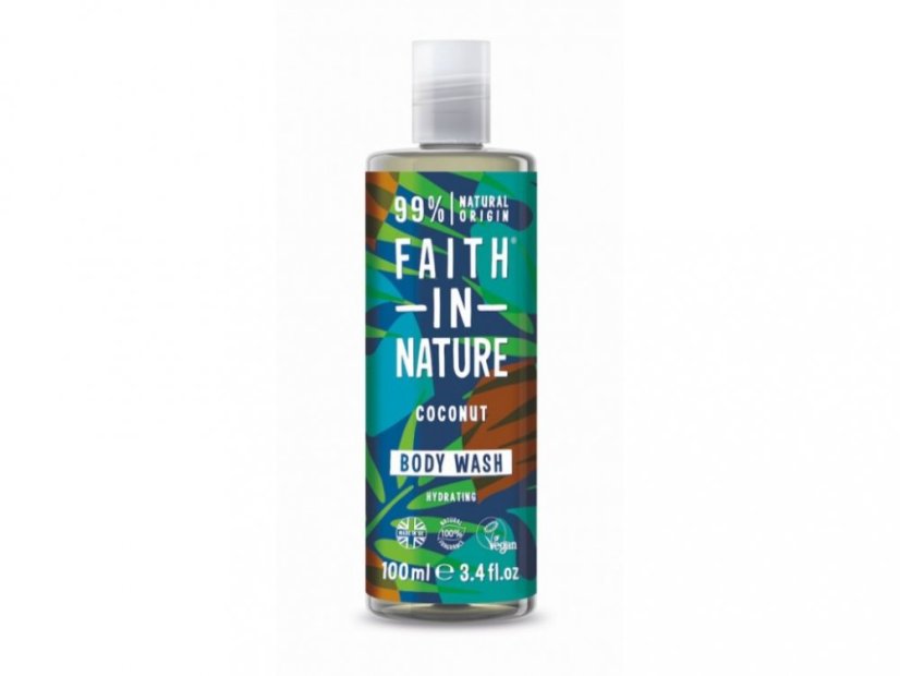 Faith in Nature - Sprchový gel Kokos, 100 ml