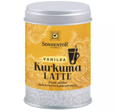Sonnentor Kurkuma Latte - vanilka BIO, 60 g dóza