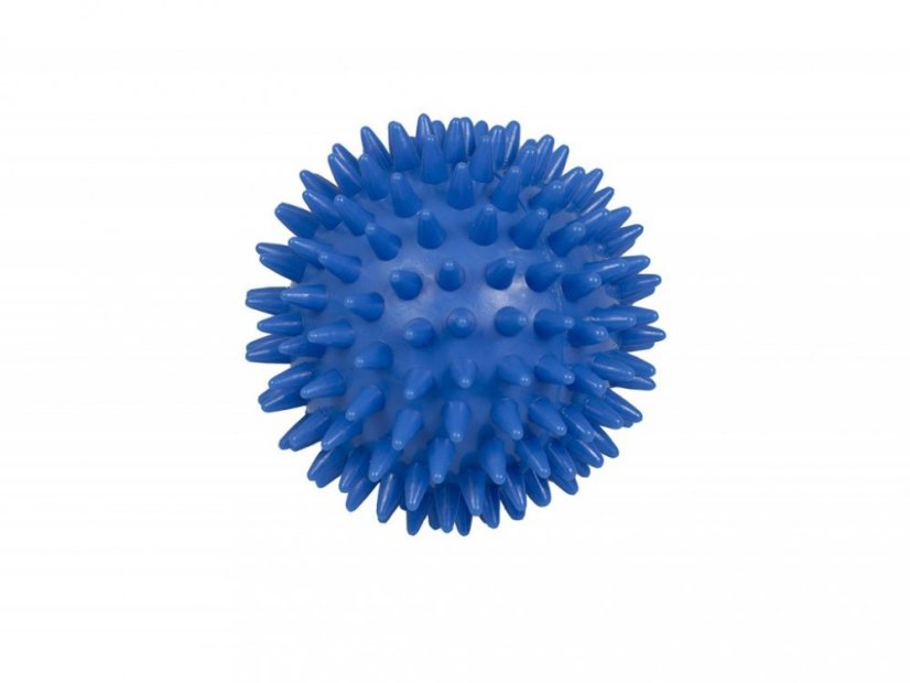 YATE Míček masážní ježek Igel Ball s bodlinkami 7.8 cm  modrý