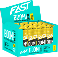 Fast Boom Pre-Workout a BCAA shot Tropical - Box 12 kus