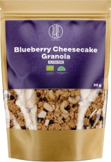 BrainMax Pure Blueberry Cheesecake Granola, Borůvky a Bílá čokoláda, BIO, 30 g