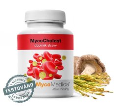 MycoMedica - MycoCholest v optimálním složení, 120 rostlinných kapslí