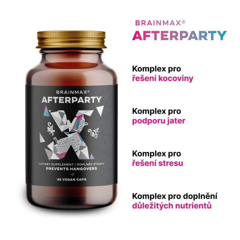 BrainMax AFTERPARTY, Bojovník za rána bez těžkých kocovin!