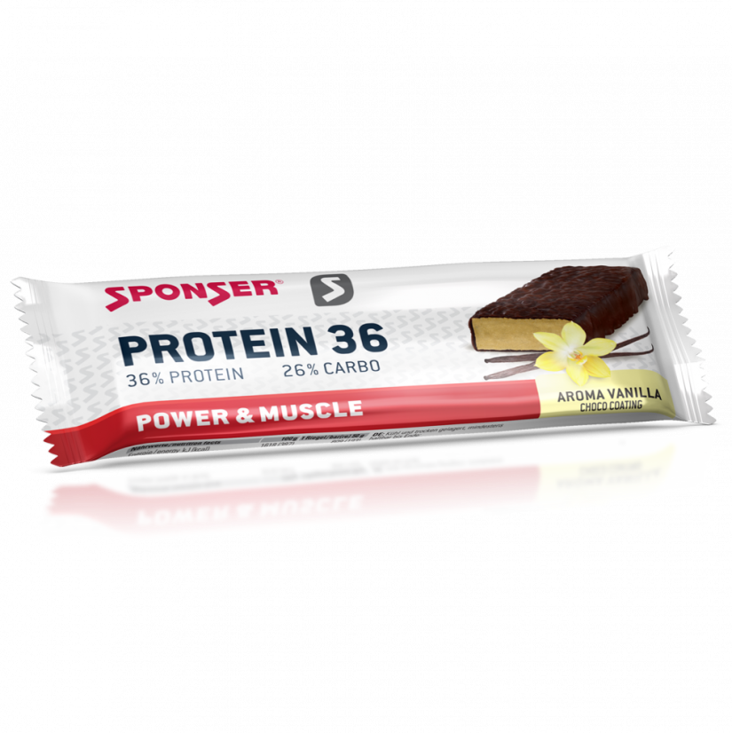 SPONSER PROTEIN 36 BAR Vanilla (50 g) - Proteinová tyčinka 36%