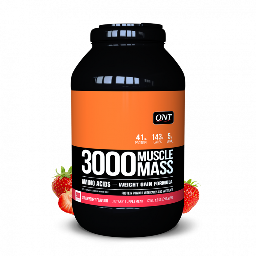 QNT 3000 Muscle Mass - 4,5 kg