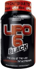 NUTREX LIPO 6 BLACK - 120 kapslí
