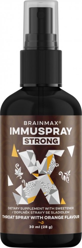 BrainMax ImmuSpray, STRONG, sprej pro podporu imunitního systému, 30 ml