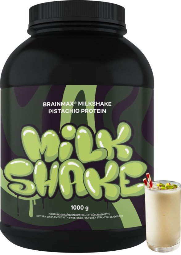 BrainMax Milkshake Protein, 1000 g
