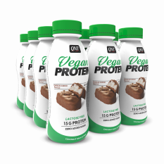 QNT Vegan Protein Shake Příchuť Choco-coco Lactose free -Box 12 kus