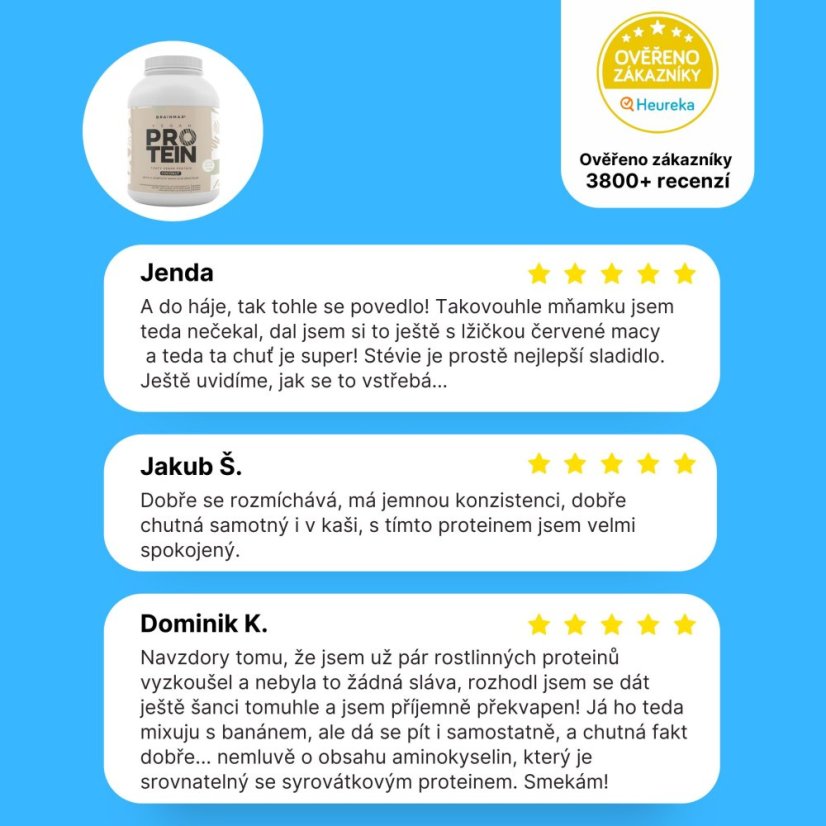 BrainMax Vegan protein, 1000 g
