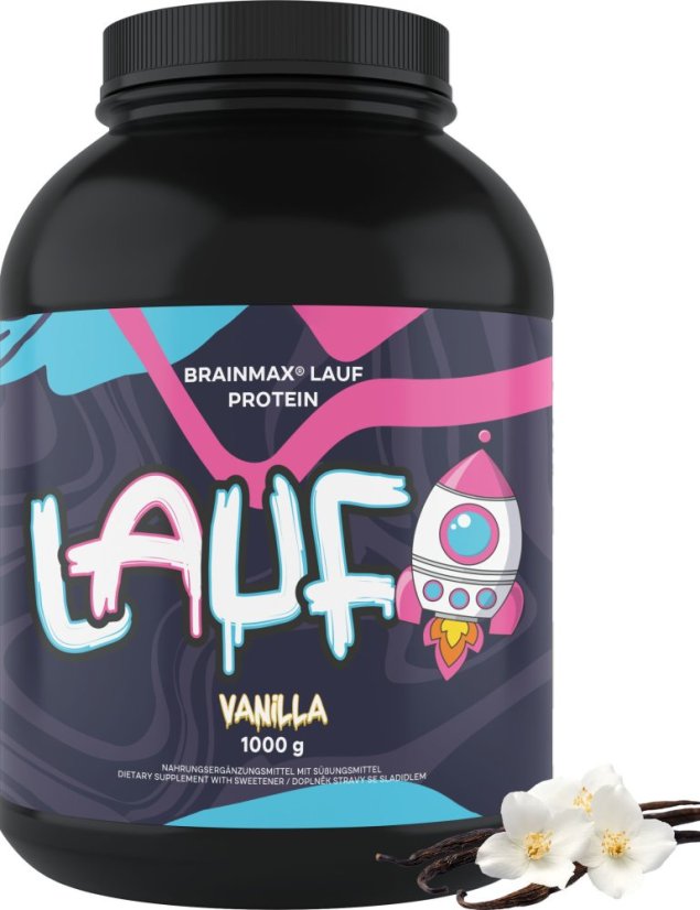 BrainMax LAUF Protein, nativní syrovátkový protein, 1000 g