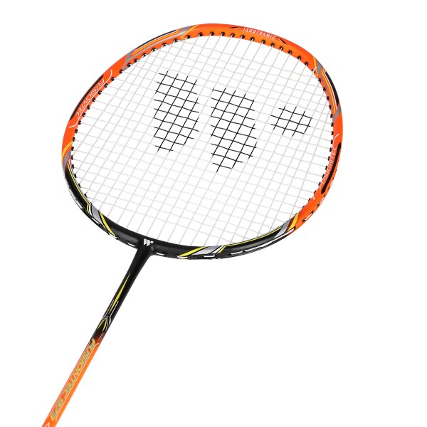 Badmintonová raketa WISH Fusiontec 973 oranžovo-černá