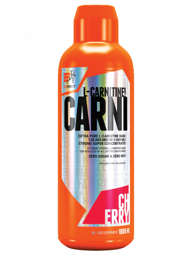 Extrifit Carni Liquid 120000 1000 ml - Příchuť: Meruňka